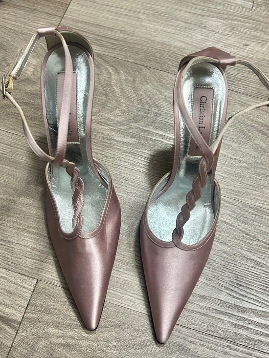 Christian Lacroix Shoes - Gorgeous Christian Lacroix slingback heels